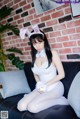 Lee Ahrin 이아린, [BLUECAKE] WHITE & BLACK BUNNY Set.01 P56 No.8d30af