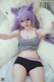 Sally多啦雪 Cosplay Keqing 刻晴 Lingerie Ver. P11 No.0a49d1