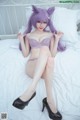 Sally多啦雪 Cosplay Keqing 刻晴 Lingerie Ver. P22 No.d43820