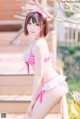 [霜月shimo] Megumi Kato 加藤恵 Swimsuit Version P9 No.9fcf51