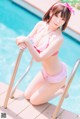 [霜月shimo] Megumi Kato 加藤恵 Swimsuit Version P6 No.3951cf